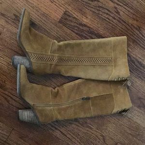 Jessica Simpson brown suede tall boots